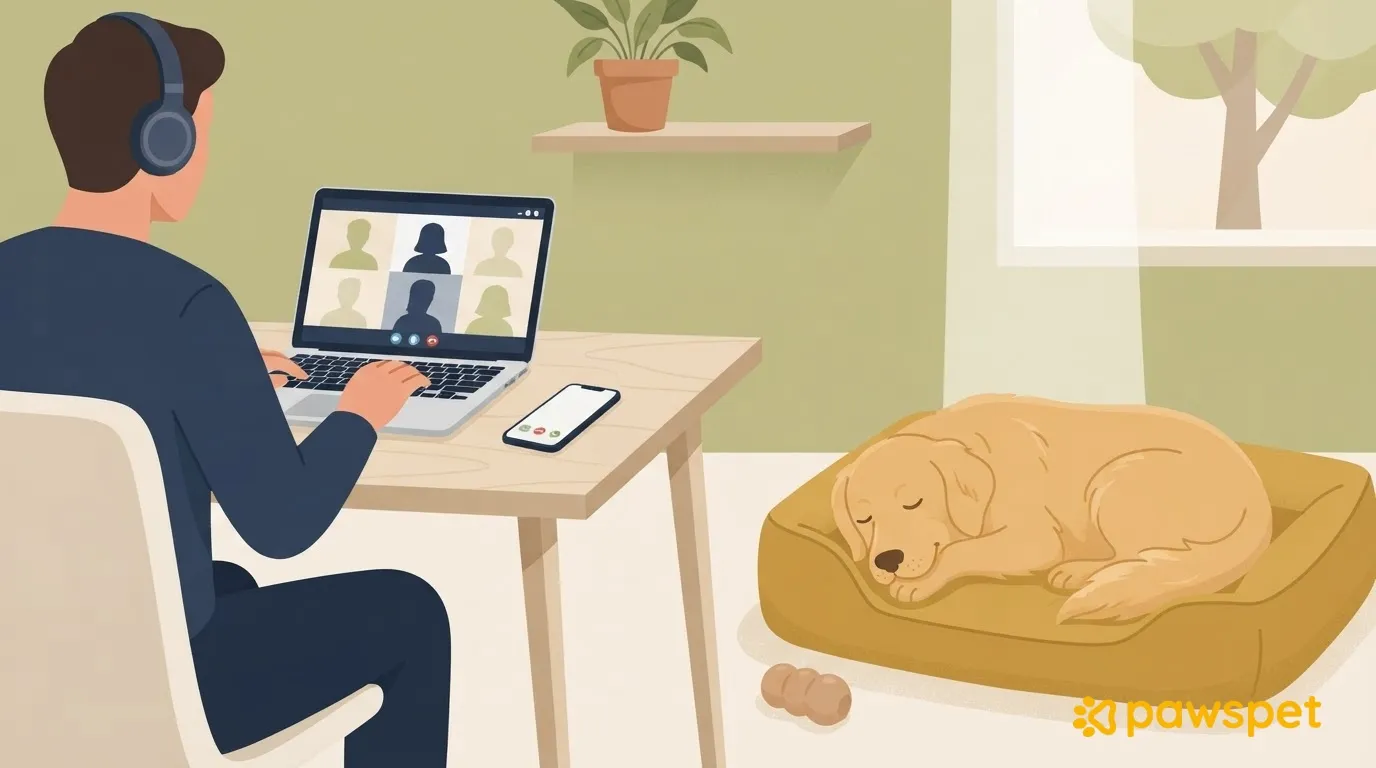 Dogs and Video Calls: How to Help Your Dog Stay Calm During Meetings