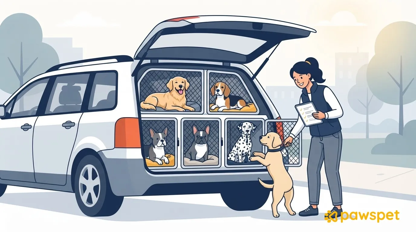 Transporting clients' dogs by car: how dog walkers and pet sitters can prepare