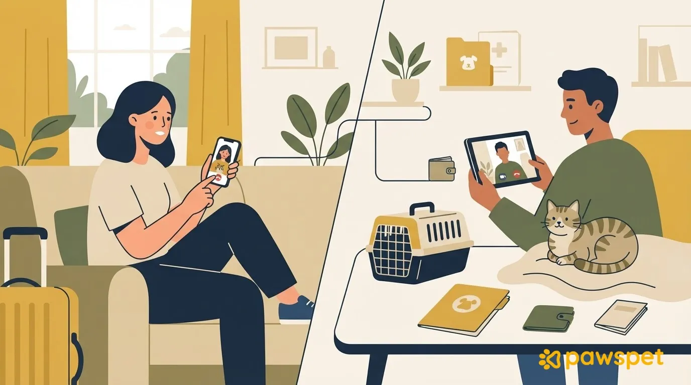 Cat emergency while you’re away: a backup plan for your caregiver