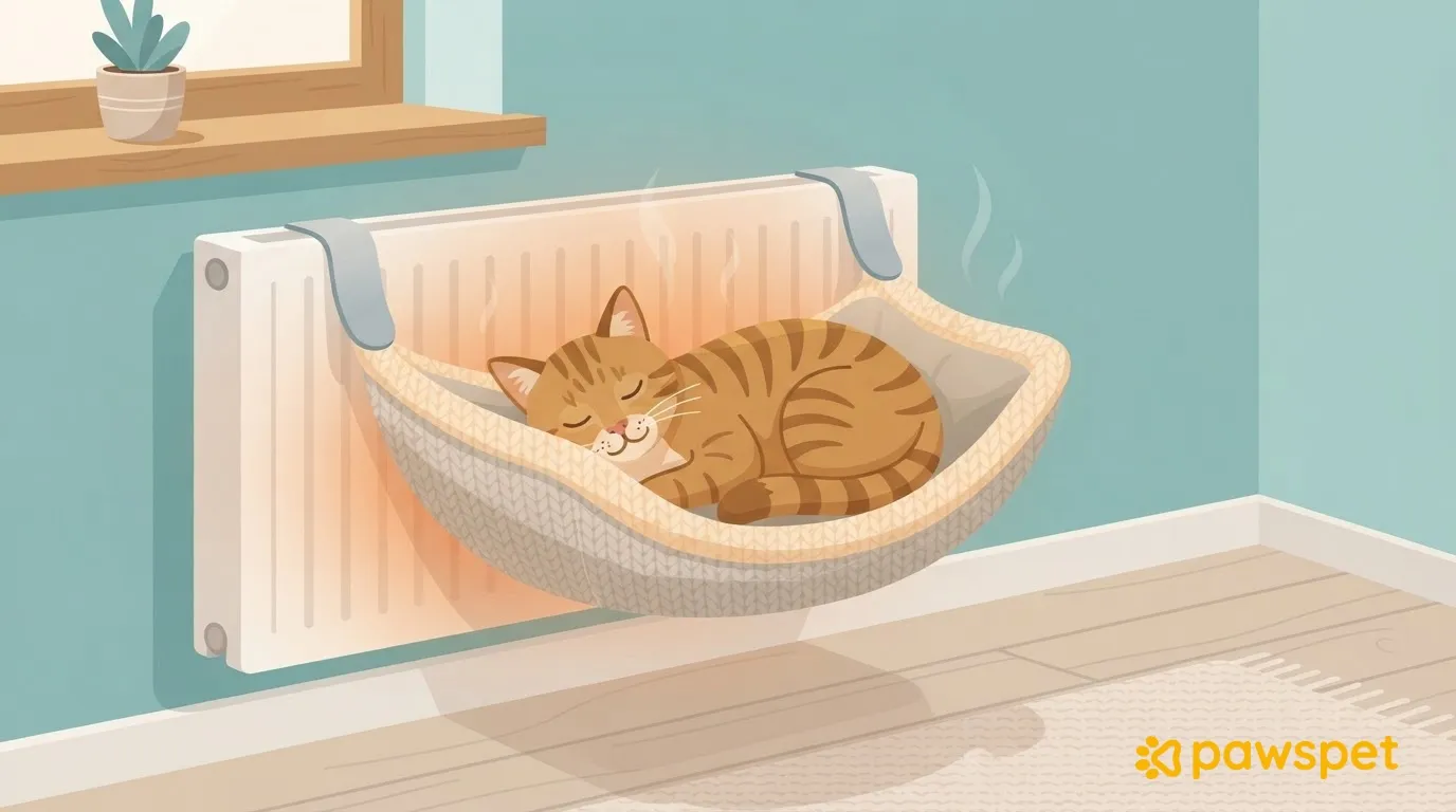 Your Cat Seeks Out the Radiator: How to Create Warm, Safe Spots in Winter