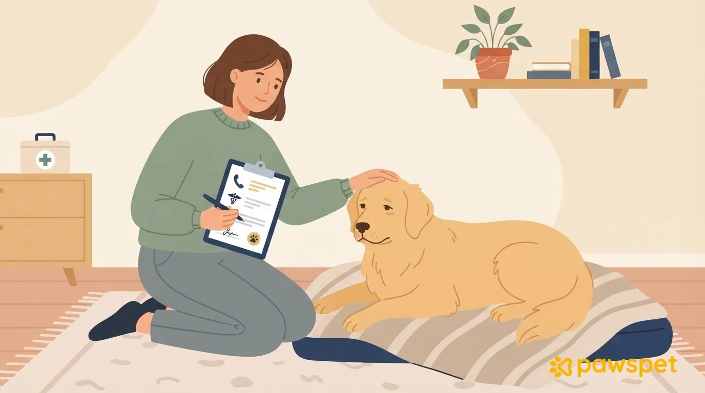 Wenn es deinem Tier schlecht geht, während du weg bist: Kontakte, Vollmacht und Kosten mit dem Pet Sitter abstimmen