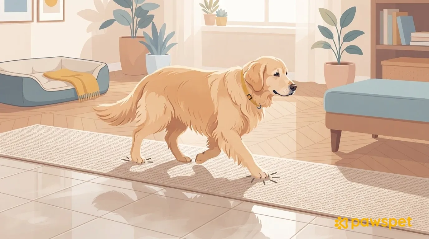Slippery Floors and Senior Dogs: How to Create Safe Routes at Home