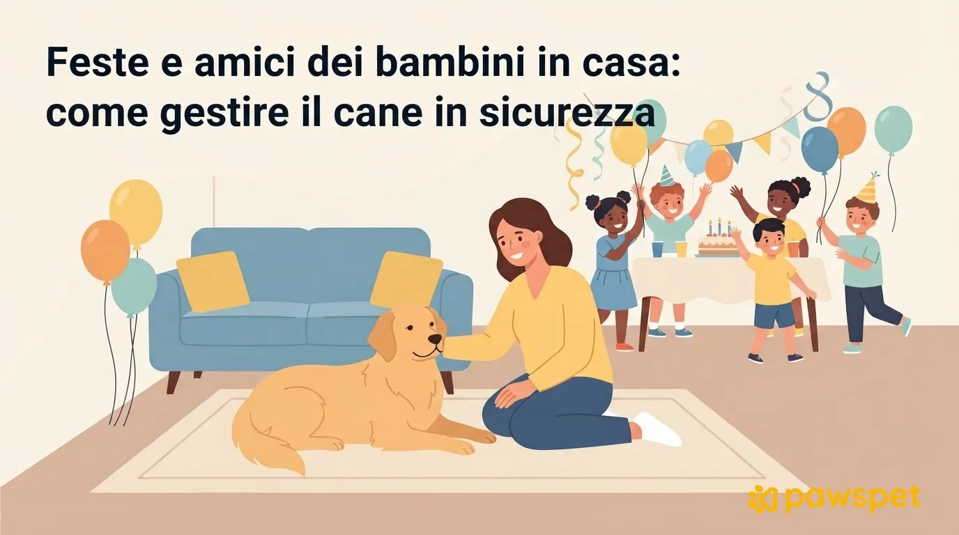Parties and Children’s Friends at Home: How to Keep Your Dog Safe