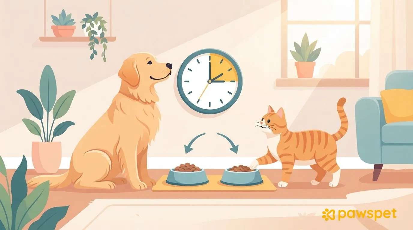Daylight saving time: how to shift your dog's and cat's mealtimes