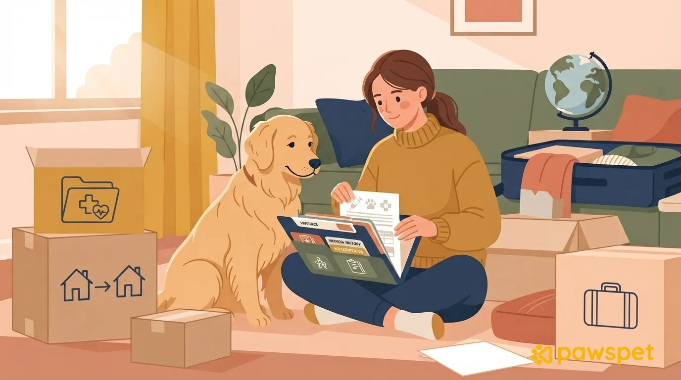 Moving to another city: how to switch to a new vet without losing your pet’s medical history