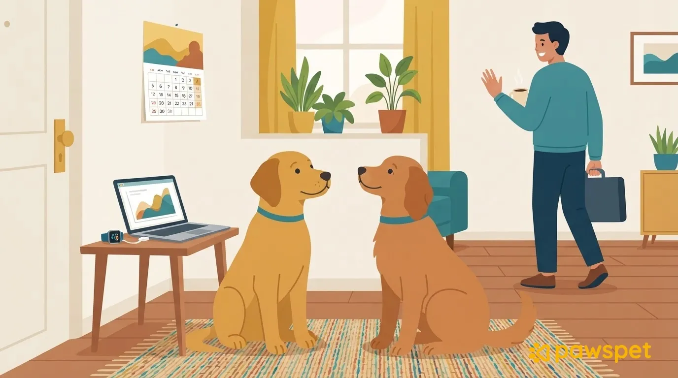 Returning to the office after summer: how to prepare your dog for days alone